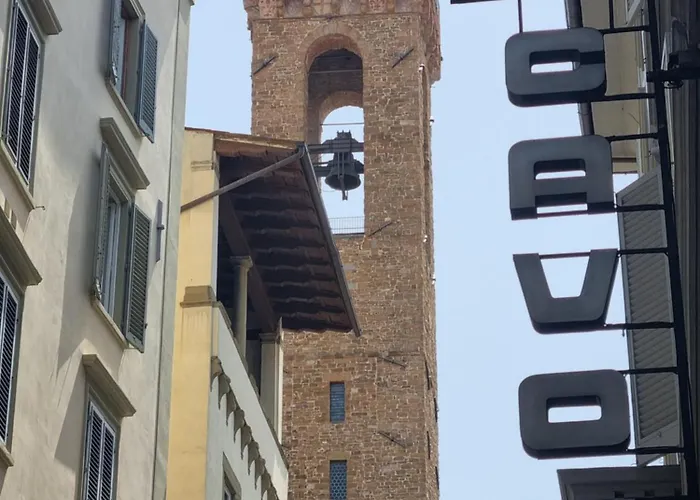 La Sede Dell'arte Monolocale E In Torre Medievale Vicino A Duomo E Piazza Signoria Флоренция