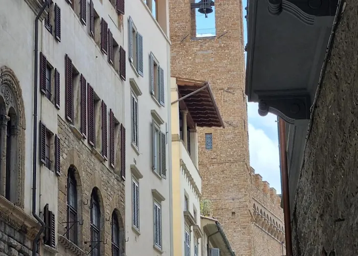 La Sede Dell'arte Monolocale E In Torre Medievale Vicino A Duomo E Piazza Signoria Апартаменты Флоренция